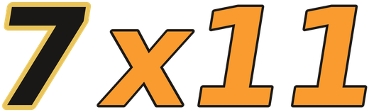 7x11 logo